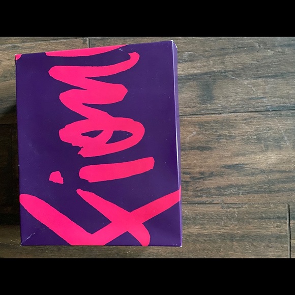 FIONI BLACK WITH SILVER STUD WEDGES - Picture 4 of 6